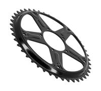 WIIYENA Plateau en aluminium 44T pour moteur central Bafang G340 / BB01 / BB02 en alliage 7075, léger