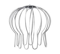 WIIYENA Protection de gouttière en acier inoxydable, 110 à 120 mm, pour jardin, gouttière, gouttière, protection des feuilles, protection de balcon, pièces d'amélioration de la maison, 110-120 mm