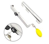 WIIYENA Système de sécurité antivol pour moteur hors-bord en acier inoxydable avec clé flottante pour protection du moteur de bateau pour sports nautiques