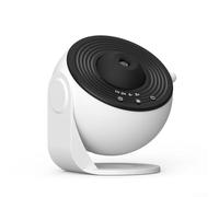 WIIYENA Un article de décoration d'intérieur unique, notre projecteur d'étoiles innovant offre une expérience immersive avec rotation (noir et blanc)