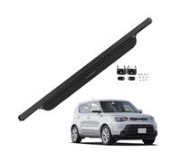 WIJHJET Étagère Coffre Arrière Cache-Bagages Rétractable pour Kia pour Soul Protection Étanche Intimité Décoration Intérieure Accessoires Auto Rétractable Bagages(Leather)