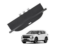 WIJHJET Étagère Coffre Arrière pour pour Outlander 2023 Cache-Bagages Porte-Bagages Rétractable Protection Étanche Intimité Accessoires Auto Rétractable Bagages(Leather)