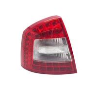 WIJHJET Feux Arrière Pour Skoda Pour Octavia Pour A6 Pour RS 2009 2010 2011 2012 2013 LED Voiture Pare-chocs Feu Arrière Couvercle Freinage