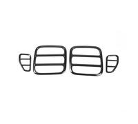 WIJHJET Feux Arrières Capots De Lampe Pour Jeep Pour Renegade 2016 Up, Couvercle De Protection De Feu Arrière En Métal, Accessoires Autocollants Feu Stop Arrière