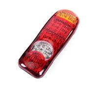 WIJHJET Feux Arrières Feu D'avertissement Anti-collision Universel LED, Étanche, Haute Luminosité, 46 LED 12V/24V, Feu Arrière Pour Camion Feu Stop Arrière(24V)