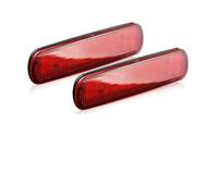 WIJHJET Feux Arrières Réflecteur De Pare-chocs Arrière LED, Feux Arrière De Frein, Pour Toyota, Pour Land, Pour Cruise, Pour Cygnus Série 100, Cruisers Feu Stop Arrière(2piece RED LENS)