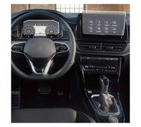 WIJHJET Films Protection Navigation Touchscreen Film De Protection En Verre Trempé Pour VW Pour T-roc 2022, Écran Navigation Gps Pour Autoradio, Intérieur Automobile