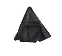 WIJHJET Housse Protection Pour Pommeau Levier Vitesse En Cuir PU AT MT Pour Volvo Pour S60 Pour V70 Pour XC90 Accessoires D'intérieur Voiture Pommeau Levier Vitesse Voiture(Blanc)