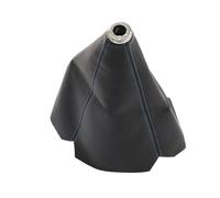 WIJHJET Housse Protection Pour Pommeau Levier Vitesse En Cuir PU AT MT Pour Volvo Pour S60 Pour V70 Pour XC90 Accessoires D'intérieur Voiture Pommeau Levier Vitesse Voiture(Bleu)