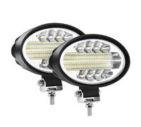 WIJHJET Phares Avant Phare LED Moissonneuse-batteuse Lampe Travail Tout-terrain Pour John Pour Deere Pulvérisateur Pour Kubota Pour Toyota(2piece 5inch 30W)