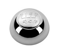 WIJHJET Pommeau Levier Vitesse 5/6 Vitesses À Main Capuchon Pour Alfa Pour Romeo Pour Giulietta 2010-2018 Pommeau Levier Vitesse Voiture(6-Speed-ChromeCap)