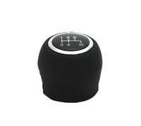 WIJHJET Pommeau Levier Vitesse 5/6 Vitesses Pour Fiat Grande Punto 2006-2012 Linea 2007-2015 Pommeau Levier Vitesse Voiture(5 Speed Black)