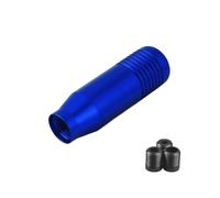 WIJHJET Pommeau Levier Vitesse Universel En Aluminium Pour Voiture 8,5 Cm Accessoire Remplacement Pour Intérieur Pommeau Levier Vitesse Voiture(Bleu)