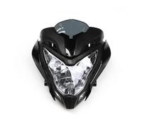 WIJHJET Pour Bajaj Pour Pulsar 150 200 2015 2016 2017 2018 2019 Ensemble De Phares De Moto Avec Phare À Ampoule Phare Avant Moto(Le noir)