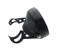 WIJHJET Pour CB400 CB1300 CB250 CB600F CB919 7" Rond 50W Faisceau Haut/bas Moto Feu De Conduite Avec Clignotant DRL Anneau Halo Yeux D'angle Phare Avant Moto(1 pcs black houes)