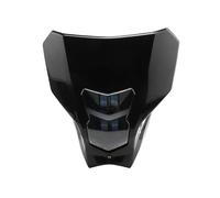 WIJHJET Pour CRF450L CRF450XR 2019-2020 Phare De Moto Dirt Bike Carénage Plaque Accessoires Motocross Phare Avant Moto(LED Black)