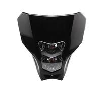 WIJHJET Pour CRF450L CRF450XR 2019-2020 Phare De Moto Dirt Bike Carénage Plaque Accessoires Motocross Phare Avant Moto(Halogen Black)