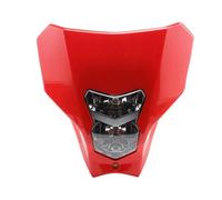 WIJHJET Pour CRF450L CRF450XR 2019-2020 Phare De Moto Dirt Bike Carénage Plaque Accessoires Motocross Phare Avant Moto(Halogen Red)