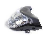 WIJHJET Pour FZ16 Pour FZ-16 Pour YS150 Pour FZER150 Phare Avant De Moto Avec Support D'ampoule Phare Avant Moto(Le noir)