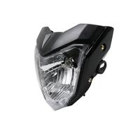 WIJHJET Pour FZ16 Pour FZER150 Pour YS150 Ensemble De Phare Avant Moto Support Lampe 4 Couleurs Phare Avant Moto(Le noir)