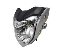 WIJHJET Pour FZ16 Pour FZER150 Pour YS150 Ensemble De Phare Avant Moto Support Lampe 4 Couleurs Phare Avant Moto(Grey)
