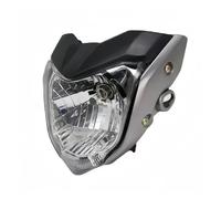 WIJHJET Pour FZ16 YS150 FAZER150 Moto Phare LED Feu Avant Signal Avec Support D'ampoule Ensemble Phare Avant Moto(Silver gray)