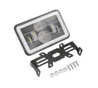 WIJHJET Pour Suzuki DRZ400 DRZ400SM DRZ400E DR650 DR650SE Kit De Phares Avant Moto À LED Avec Support Montage Plug And Play Phare Avant Moto(Type 2)