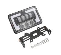WIJHJET Pour Suzuki DRZ400 DRZ400SM DRZ400E DR650 DR650SE Kit De Phares Avant Moto À LED Avec Support Montage Plug And Play Phare Avant Moto(Type 1)