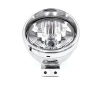 WIJHJET Pour Suzuki Pour GZ150-A Pour GZ125HS Moto Rétro Rond Chrome Phare Avant Ensemble De Lampe Frontale Phare Avant Moto