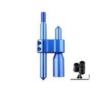 WIJHJET Rallonge Pommeau Levier Vitesse En Aluminium M12 X 1,25 H Pour Voiture Réglable Avec Trois Adaptateurs Pommeau Levier Vitesse Voiture(Bleu)