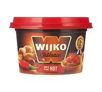 Wijko Hot Satésaus Kant & Klaar - Sauce Satay Épicée prête à l’emploi - 120g