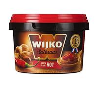 Wijko Hot Satésaus Kant & Klaar - Sauce Satay Épicée Prête à l’Usage 520g