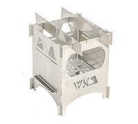 WIKA Hobo Cuisinière LightFire mobile Camping Four Outdoor Cuisinière pour la pêche en randonnée V4A Acier inoxydable Premium Esbit Trangia pour tout le monde