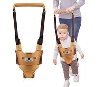 WIKEA Aide à la Marche Bébé Harnais de Sécurité Enfant Réglable Bretelles Aide à la Marche Bébé Marche Protection Ceinture,Harnais bebe Respirant Aide à la Marche des Tout-petits 6-24 mois (Jaune)