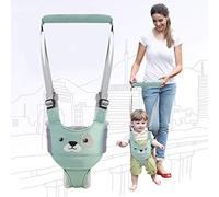WIKEA Aide à la Marche Bébé Harnais de Sécurité Enfant Réglable Bretelles Aide à la Marche Bébé Marche Protection Ceinture,Harnais bebe Respirant Aide à la Marche des Tout-petits 6-24 mois (Vert)