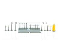 WIKING 001810 Échelle Ho Set Accessoires Routiers (Lampions,Signalisation,Etc )