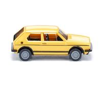 WIKING 004505 Échelle HO VW Golf I GTI Couleur Jaune Citron Année 1976-83