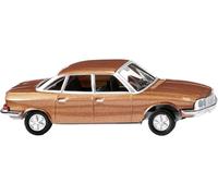 Wiking 0128 48 H0 Modèle réduit de voiture particulière NSU Berline RO 80, cuivre-métal