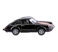Wiking 016103 H0 Modèle réduit de Voiture particulière Porsche 911 SC, Noir