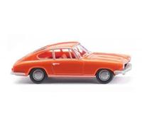 Wiking 018703 - 1/87 BMW 1600 Gt Coupé - Orange - Neuf