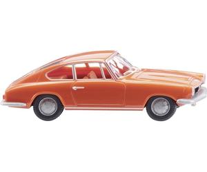 Wiking 018703 H0 Modèle réduit de voiture particulière BMW 1600 GT Coupé - orange