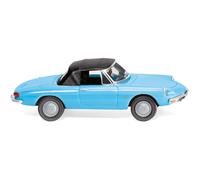 WIKING 020604 Alfa Romeo Spider Duetto Capote chiusa1966 Couleur Bleu Ho 1:87