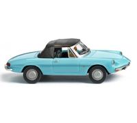WIKING 020604 Échelle HO Alfa Spider Couleur Azzurro 1966-69