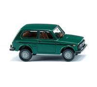 Wiking 020805 H0 Modèle de Voiture Lada Niva - Vert Mousse