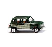 Wiking Modellbau Modèle miniature Renault R4 Parisienne H0 1:87 – Pas de jouet