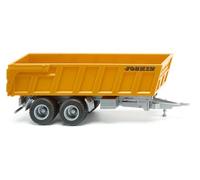 Wiking 038816 H0 Joskin Camion benne basculante, orange, piste HO 1:87