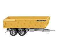 Wiking 038816 H0 Joskin Camion benne basculante, orange, piste HO 1:87