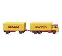 Wiking 045702 H0 Modèle réduit de camion Scania Câble de rangement en mallette