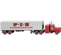 Wiking 052706 H0 Modèle réduit de camion Peterbilt Coulisse pour conteneur (Peterbilt)