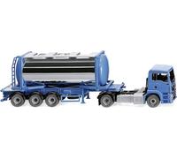 Wiking 053605 H0 Modèle réduit de camion MAN Remplacement à lattteur pour conteneur-citerne TGS